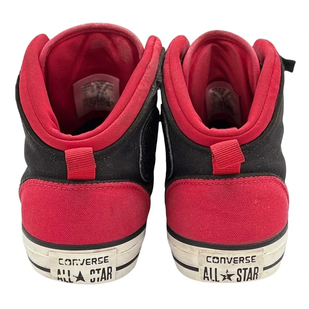 Converse Chuck Taylor All Star High Street Black Red‎ Mens 7 Mid Top 146231C - Picture 5 of 9